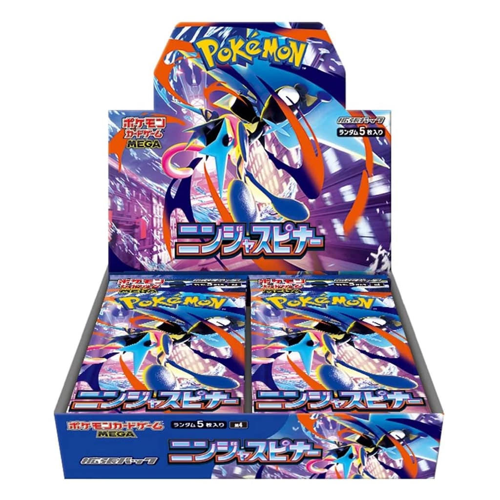 Pokemon TCG Ninja Spinner japanilainen boosterbox