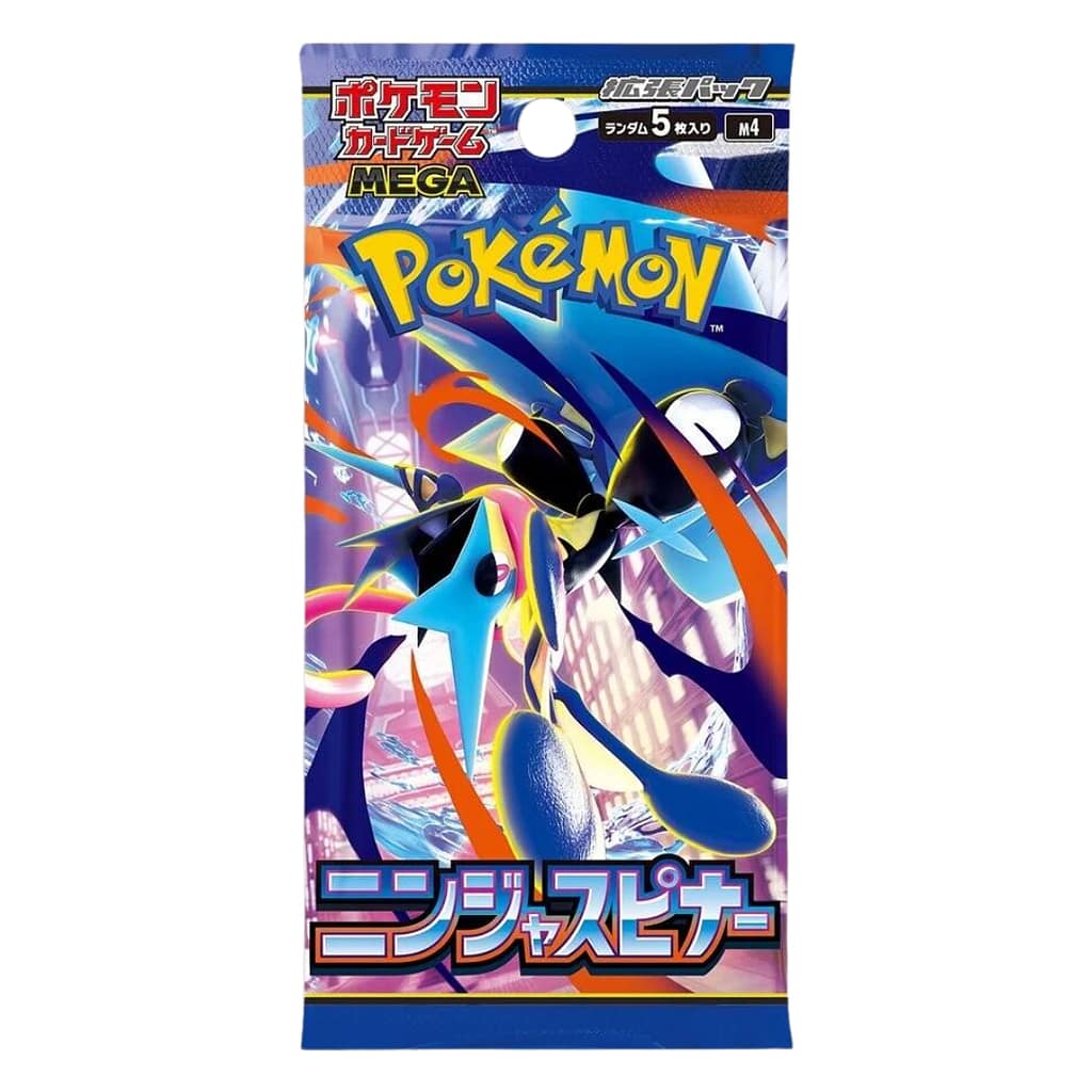 Pokemon TCG Ninja Spinner japanilainen boosteri
