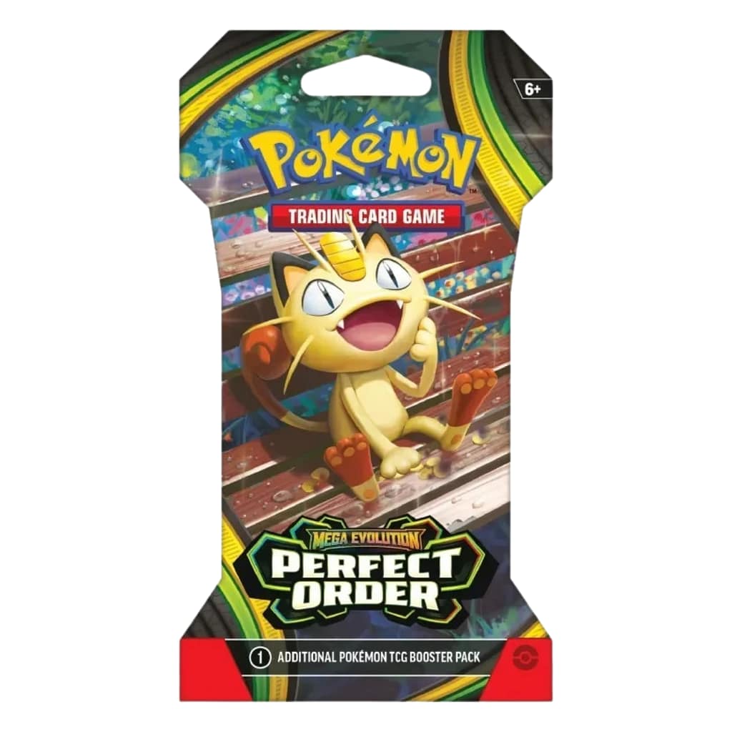 Pokemon TCG Mega Evolution Perfec Order sleeved boosteri