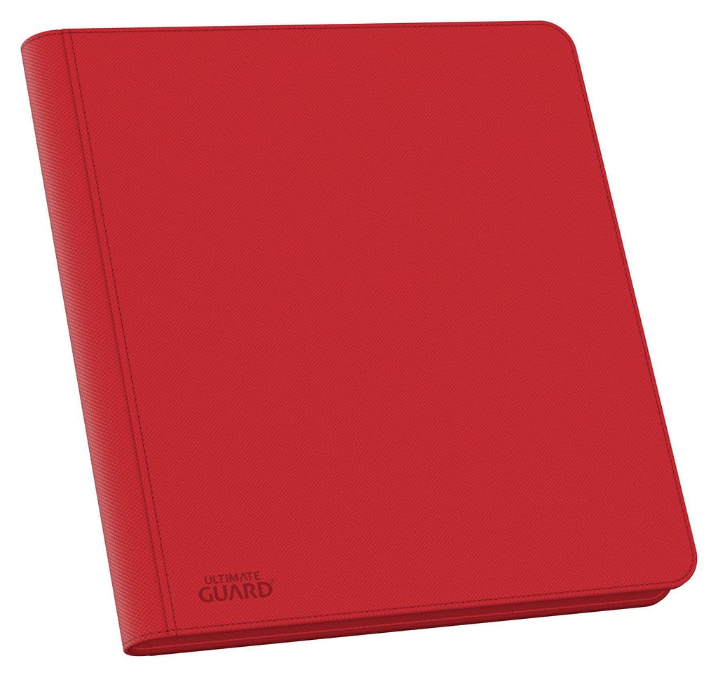 Ultimate Guard Zipfolio 480 24-Pocket Xenoskin punainen